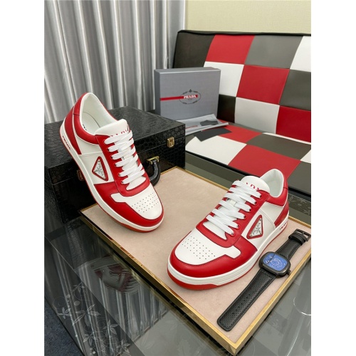 Replica Prada Casual Shoes For Men #912614 $92.00 USD for Wholesale