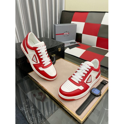 Replica Prada Casual Shoes For Men #912673 $92.00 USD for Wholesale