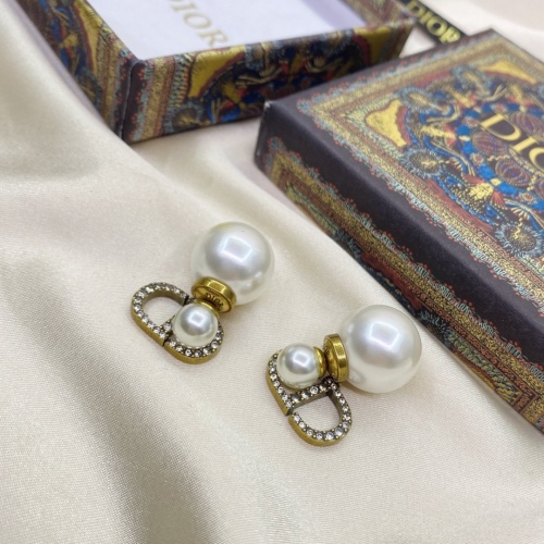 Christian Dior Earrings #912707 $29.00 USD, Wholesale Replica Christian Dior Earrings