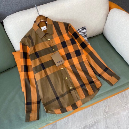 Burberry Shirts Long Sleeved For Men #912794