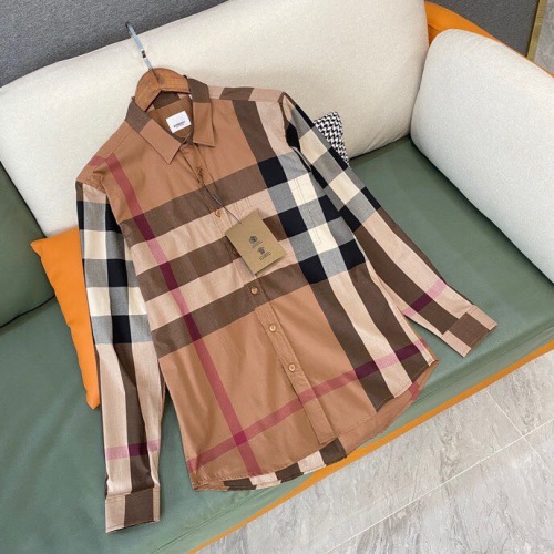 Burberry Shirts Long Sleeved For Men #912797