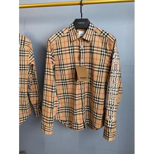 Burberry Shirts Long Sleeved For Men #912808