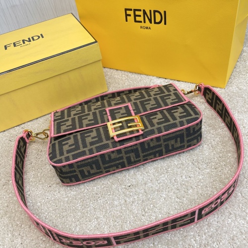 Replica Fendi AAA Messenger Bags For Women #912810 $128.00 USD for Wholesale