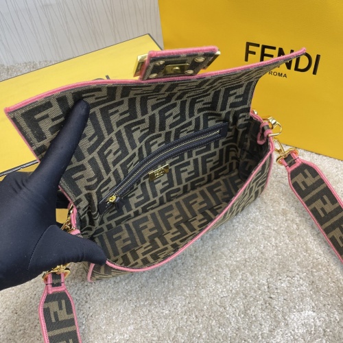Replica Fendi AAA Messenger Bags For Women #912810 $128.00 USD for Wholesale