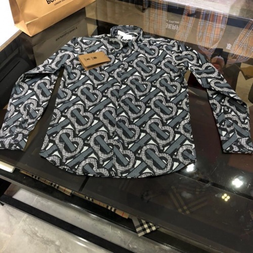 Burberry Shirts Long Sleeved For Men #912811 $81.00 USD, Wholesale Replica Burberry Shirts