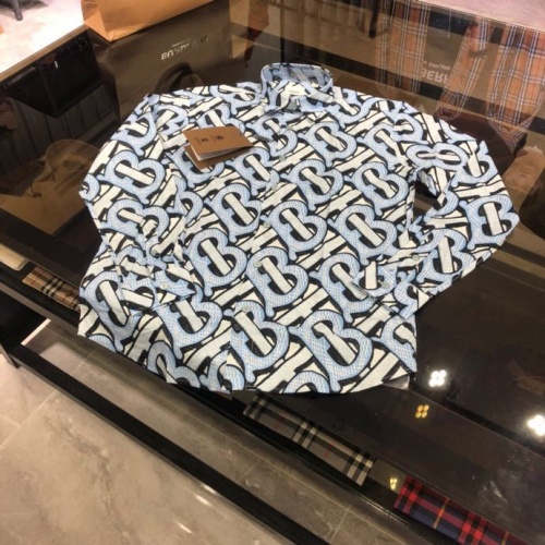 Burberry Shirts Long Sleeved For Men #912812 $81.00 USD, Wholesale Replica Burberry Shirts