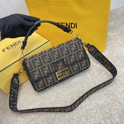 Fendi AAA Messenger Bags For Women #912814 $128.00 USD, Wholesale Replica Fendi AAA Messenger Bags
