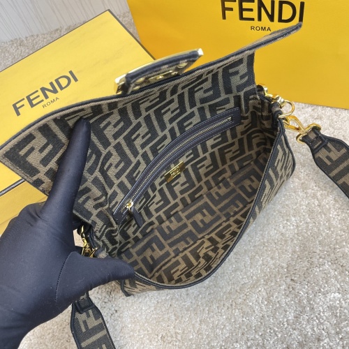 Replica Fendi AAA Messenger Bags For Women #912814 $128.00 USD for Wholesale