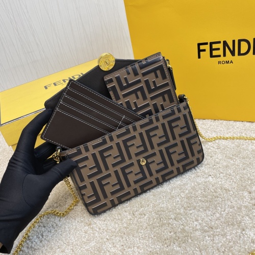 Replica Fendi AAA Messenger Bags For Women #912815 $140.00 USD for Wholesale