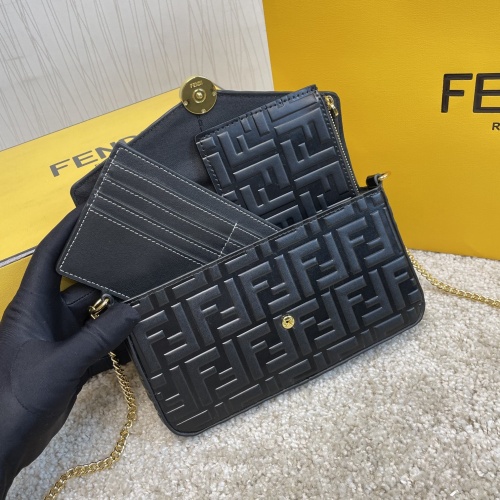 Replica Fendi AAA Messenger Bags For Women #912816 $140.00 USD for Wholesale