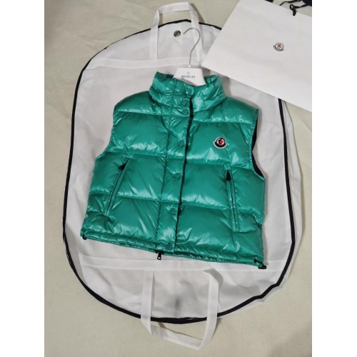 Replica Moncler Down Feather Coat Sleeveless For Women #912827 $105.00 USD for Wholesale