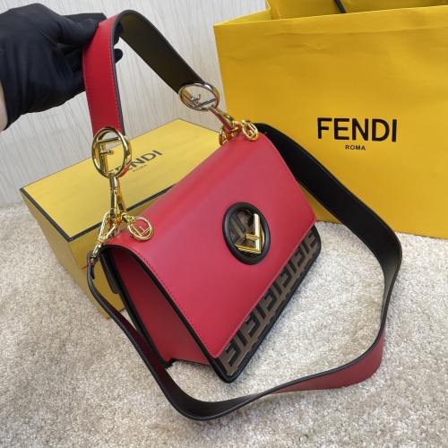 Replica Fendi AAA Messenger Bags For Women #912833 $160.00 USD for Wholesale