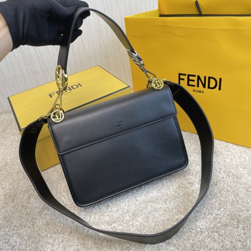 Replica Fendi AAA Messenger Bags For Women #912834 $160.00 USD for Wholesale
