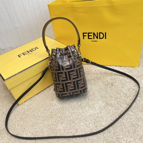 Replica Fendi AAA Messenger Bags For Women #912838 $125.00 USD for Wholesale