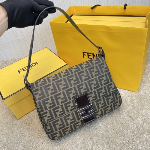 Fendi AAA Messenger Bags For Women #912845 $125.00 USD, Wholesale Replica Fendi AAA Messenger Bags