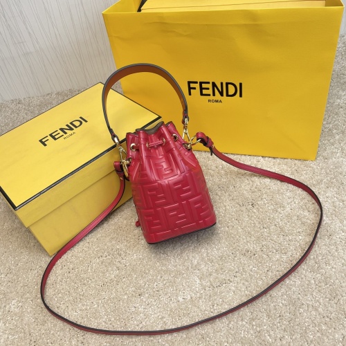 Replica Fendi AAA Messenger Bags For Women #912856 $125.00 USD for Wholesale