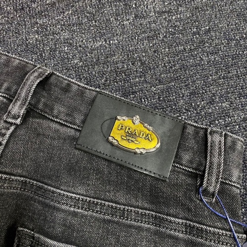 Replica Prada Jeans For Men #912902 $50.00 USD for Wholesale