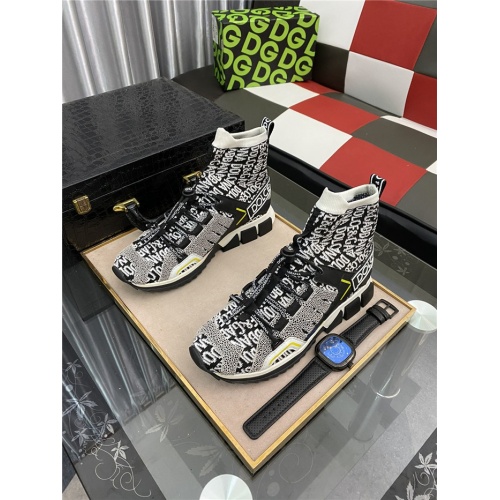 Dolce &amp; Gabbana D&amp;G Boots For Men #913103 $76.00 USD, Wholesale Replica Dolce &amp; Gabbana D&amp;G Boots