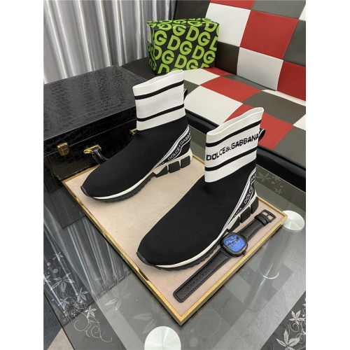 Dolce &amp; Gabbana D&amp;G Boots For Women #913105 $68.00 USD, Wholesale Replica Dolce &amp; Gabbana D&amp;G Boots