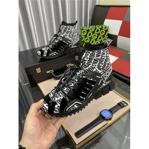 Replica Dolce & Gabbana D&G Boots For Women #913109 $76.00 USD for Wholesale