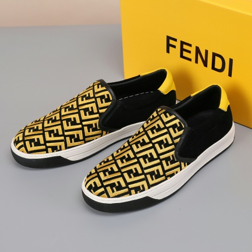 Replica Fendi Casual Shoes For Men #913133 $68.00 USD for Wholesale