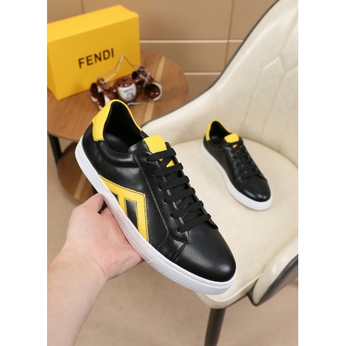 Replica Fendi Casual Shoes For Men #913136 $72.00 USD for Wholesale