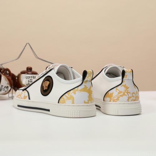 Replica Versace Casual Shoes For Men #913153 $72.00 USD for Wholesale