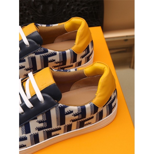 Replica Fendi Casual Shoes For Men #913211 $76.00 USD for Wholesale
