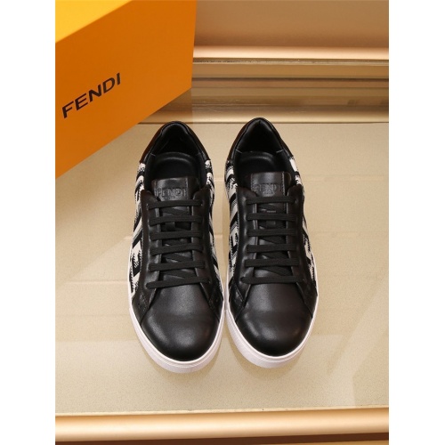 Replica Fendi Casual Shoes For Men #913212 $76.00 USD for Wholesale