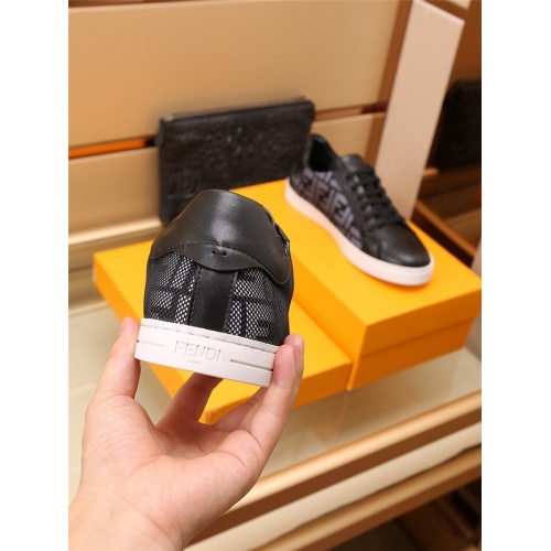 Replica Fendi Casual Shoes For Men #913214 $76.00 USD for Wholesale
