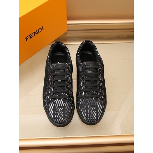 Replica Fendi Casual Shoes For Men #913215 $76.00 USD for Wholesale