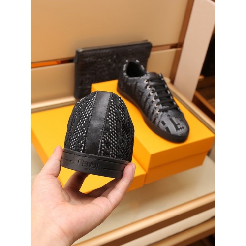 Replica Fendi Casual Shoes For Men #913215 $76.00 USD for Wholesale