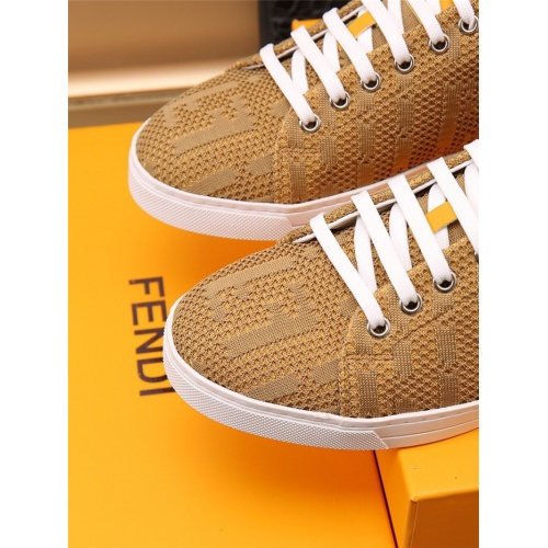 Replica Fendi Casual Shoes For Men #913216 $76.00 USD for Wholesale