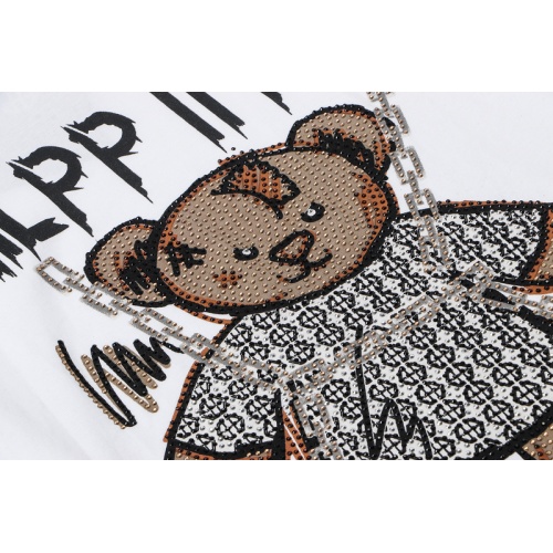 Replica Philipp Plein PP T-Shirts Short Sleeved For Men #913281 $28.00 USD for Wholesale
