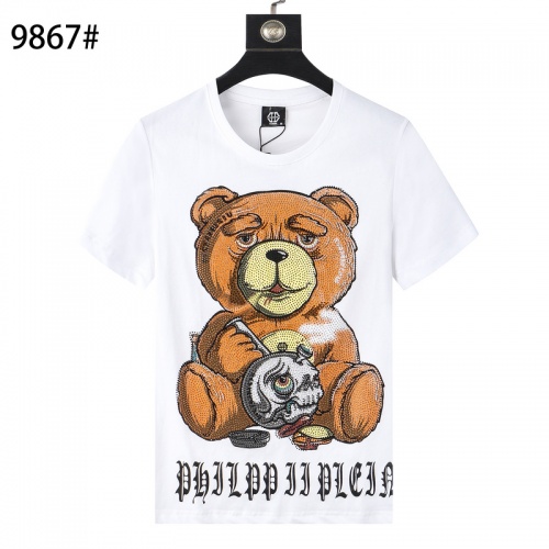 Philipp Plein PP T-Shirts Short Sleeved For Men #913286 $28.00 USD, Wholesale Replica Philipp Plein PP T-Shirts