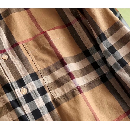 Replica Burberry Shirts Long Sleeved For Men #913353 $41.00 USD for Wholesale