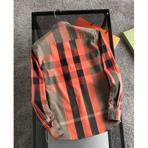 Replica Burberry Shirts Long Sleeved For Men #913354 $41.00 USD for Wholesale