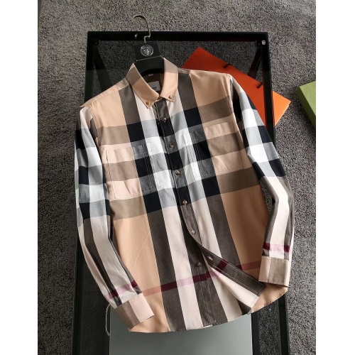 Burberry Shirts Long Sleeved For Men #913355