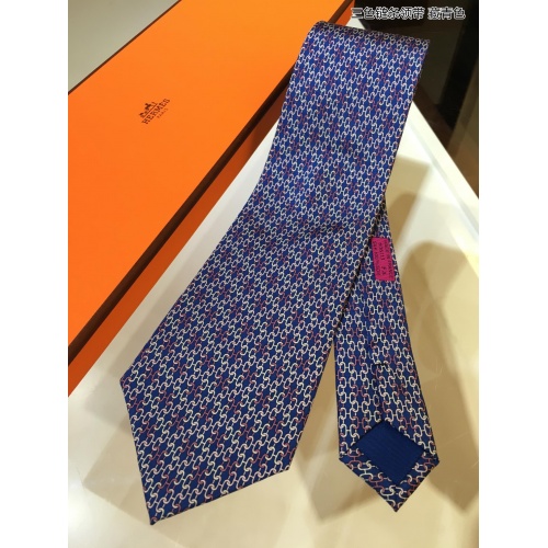 Replica Hermes Necktie For Men #913576 $61.00 USD for Wholesale