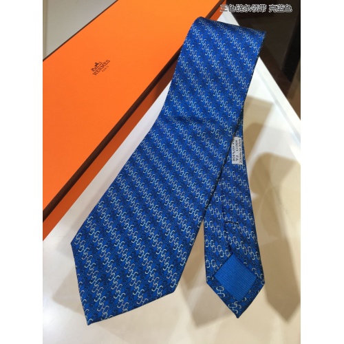 Replica Hermes Necktie For Men #913577 $61.00 USD for Wholesale