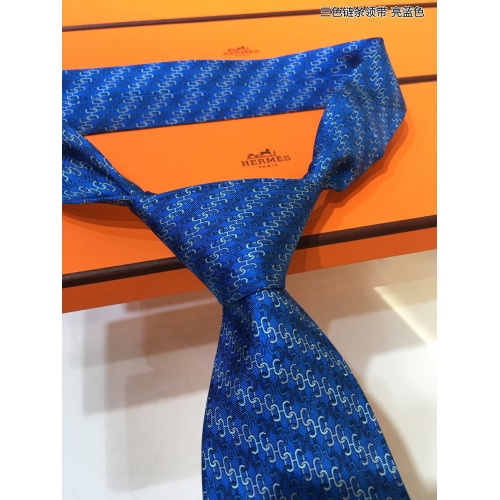 Replica Hermes Necktie For Men #913577 $61.00 USD for Wholesale