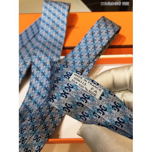 Replica Hermes Necktie For Men #913578 $61.00 USD for Wholesale