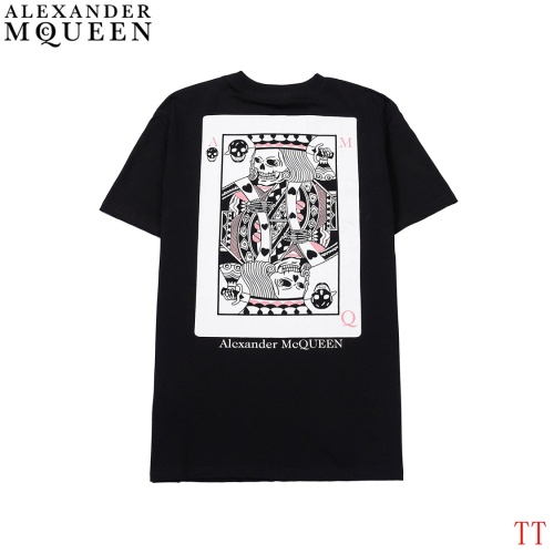 Alexander McQueen T-shirts Short Sleeved For Men #913747 $29.00 USD, Wholesale Replica Alexander McQueen T-shirts