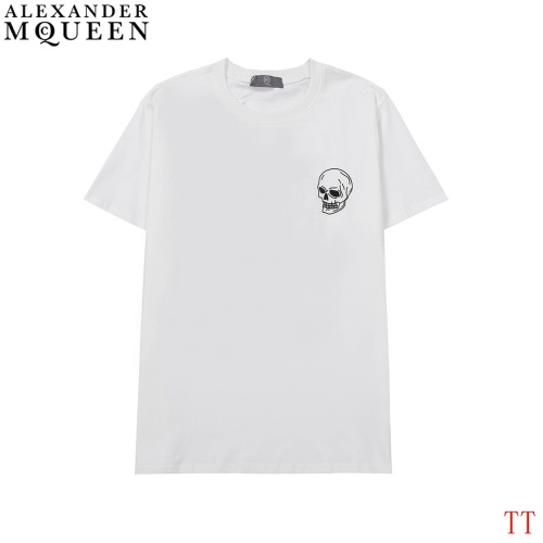 Replica Alexander McQueen T-shirts Short Sleeved For Men #913748 $29.00 USD for Wholesale