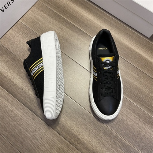 Replica Versace Casual Shoes For Men #913795 $68.00 USD for Wholesale