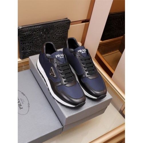 Prada Casual Shoes For Men #913856 $88.00 USD, Wholesale Replica Prada Casual Shoes