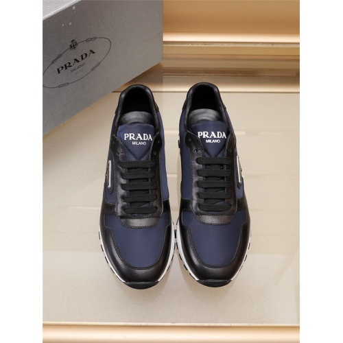 Replica Prada Casual Shoes For Men #913856 $88.00 USD for Wholesale