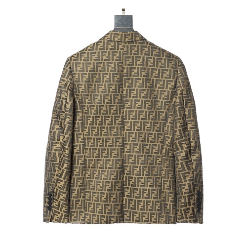 Replica Fendi Jackets Long Sleeved For Men #913948 $73.00 USD for Wholesale