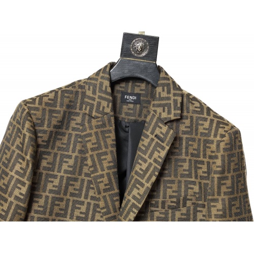 Replica Fendi Jackets Long Sleeved For Men #913948 $73.00 USD for Wholesale