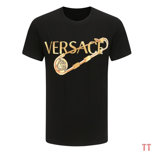Versace T-Shirts Short Sleeved For Men #913988 $27.00 USD, Wholesale Replica Versace T-Shirts
